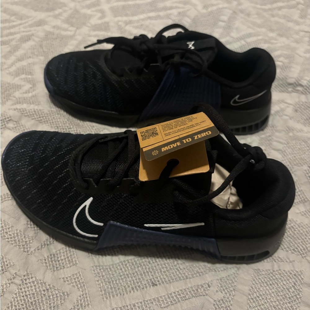 Nike Metcon 9 Training Shoes Men’s 15 Black with Navy New
